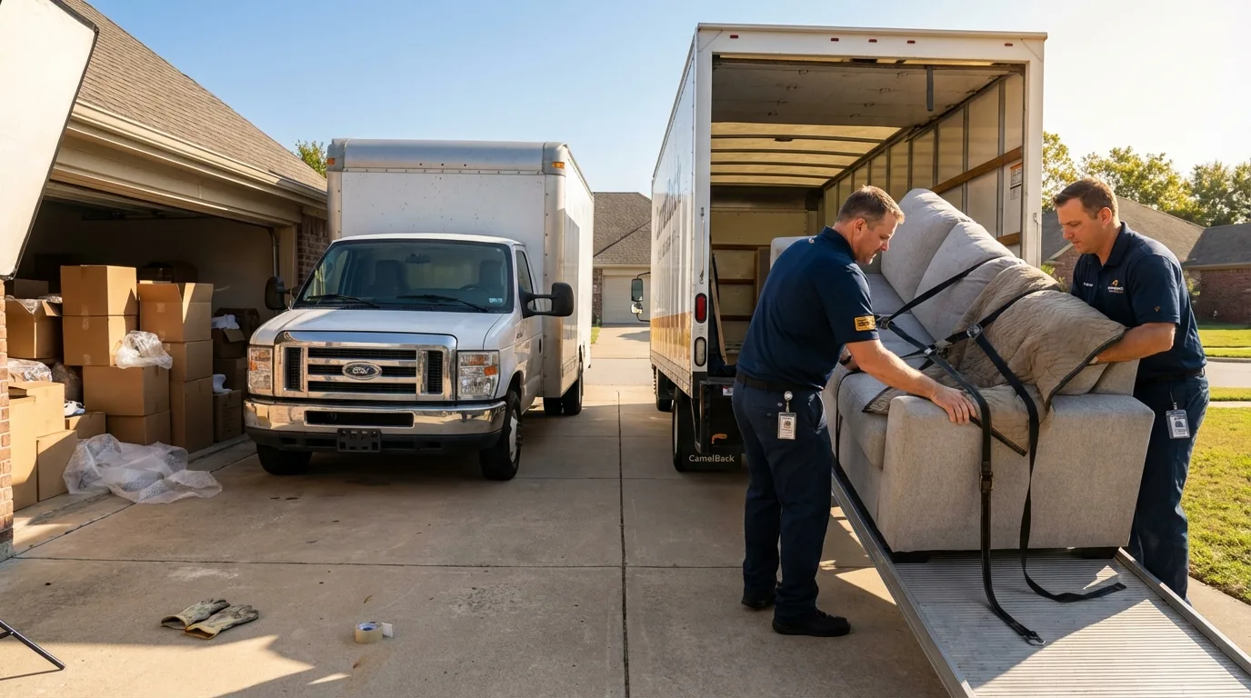 DIY truck vs professional crew comparison in Pierce City