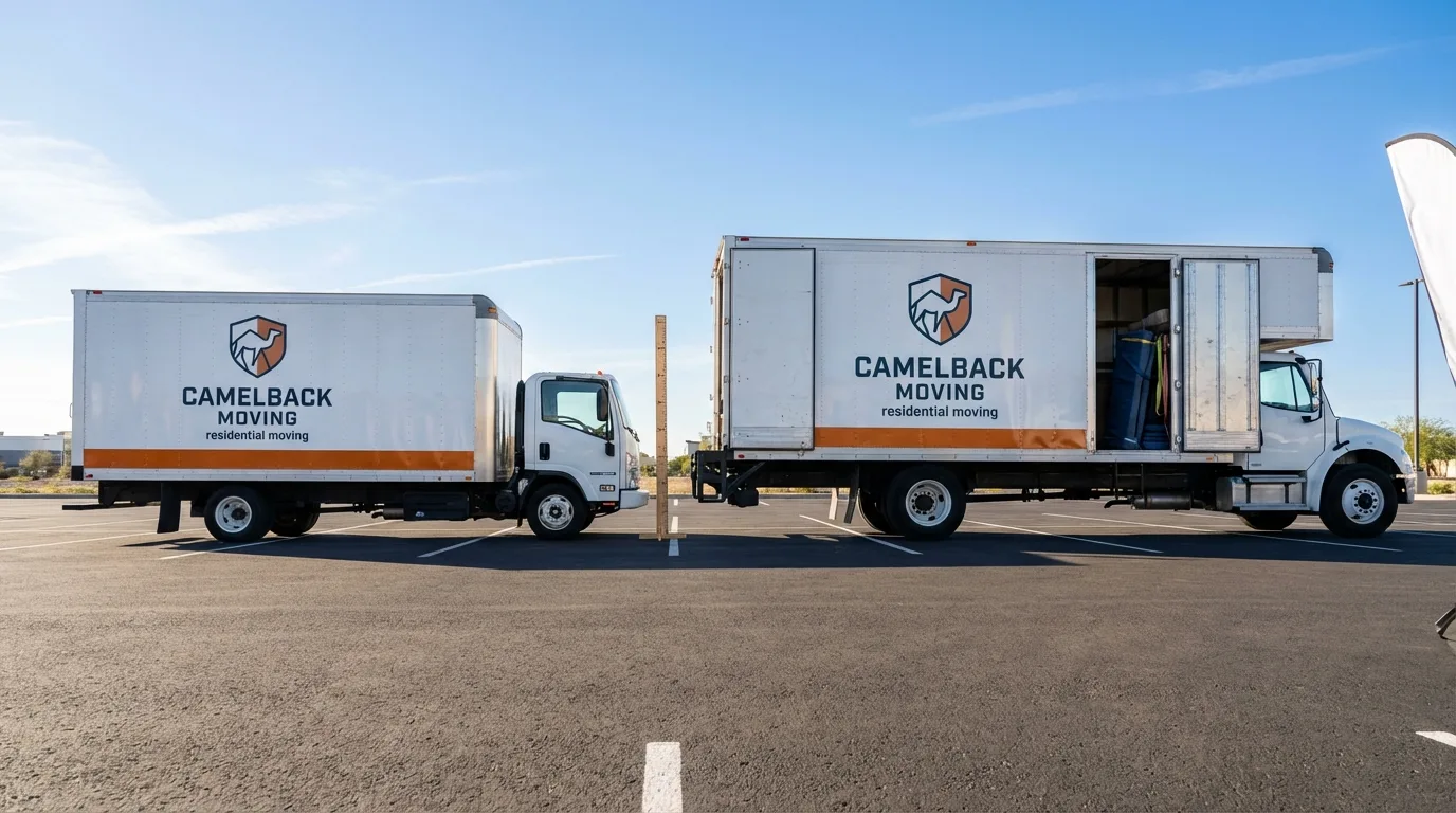Moving truck size capacity guide in Pierce City